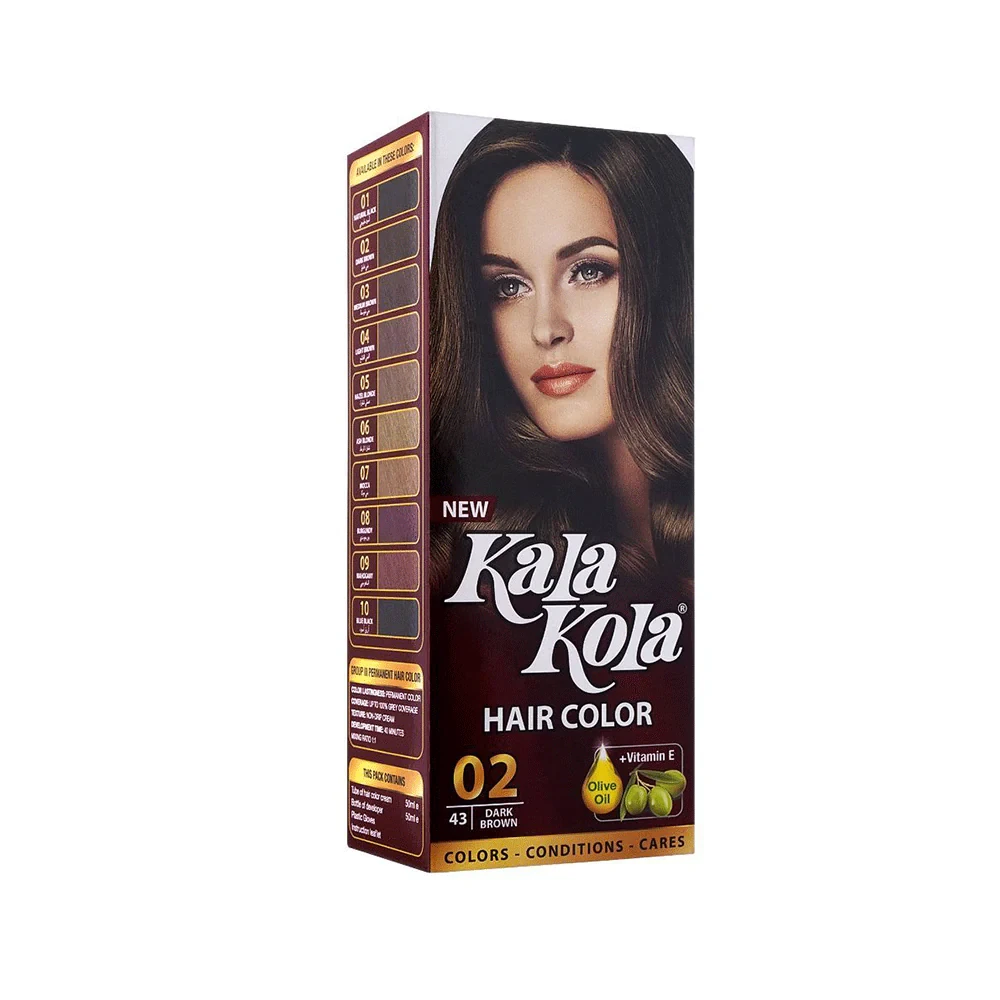 Kala Kola Hair Colour Dark Brown 02