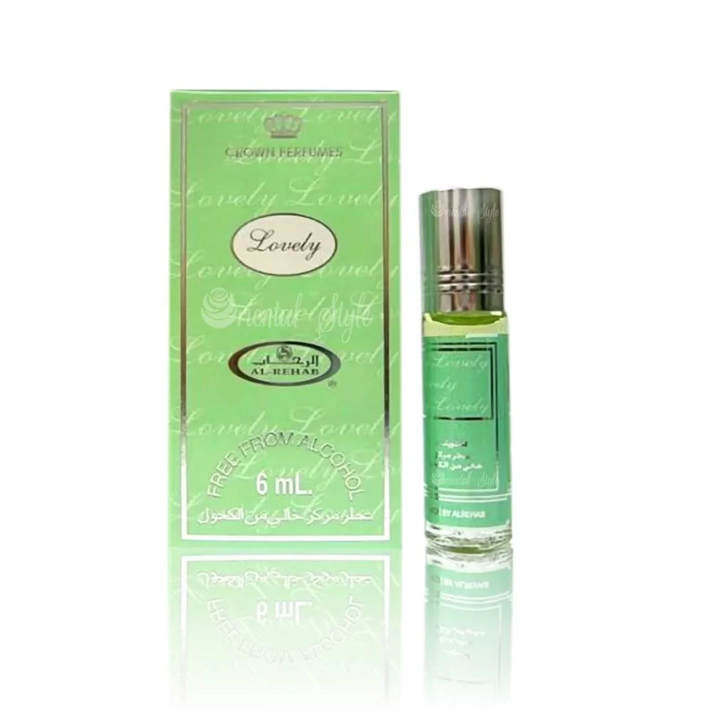 Al Rehab Concentrated Perfume Oil, Attar Lovely 6ML