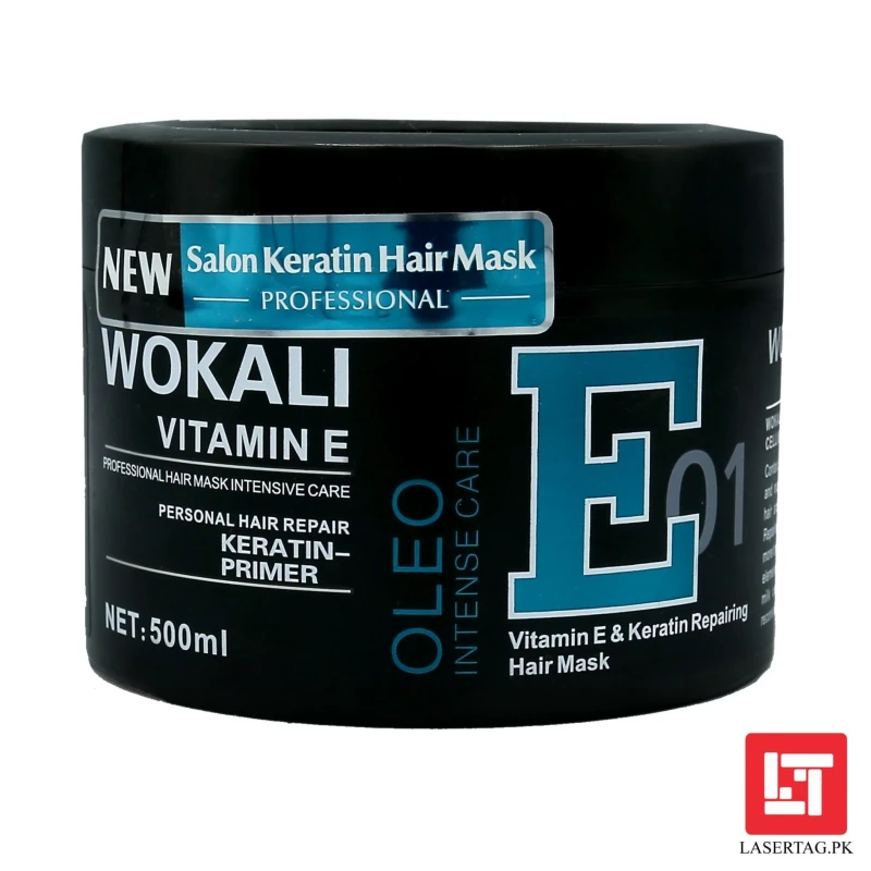 Wokali Hair Mask Vitamen E Oleo 01 Wkl314 500ML