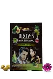 Yardlie Color Shampoo Sachet Dark Brown