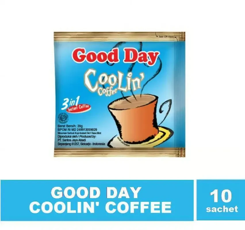 Good Day Coffee Sachet 3In1 Coolin 20G