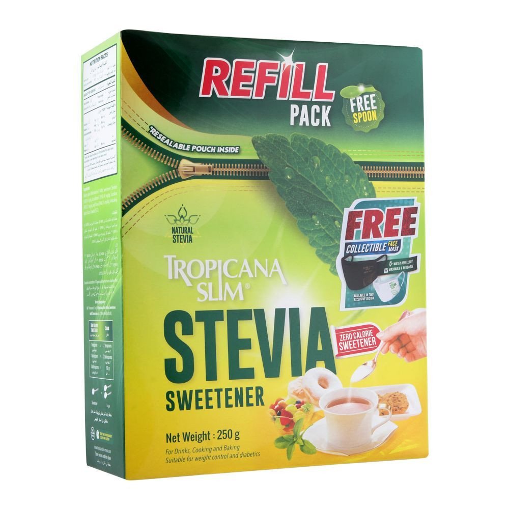 Tropicana Slim Stevia Sweetener Refill 250G