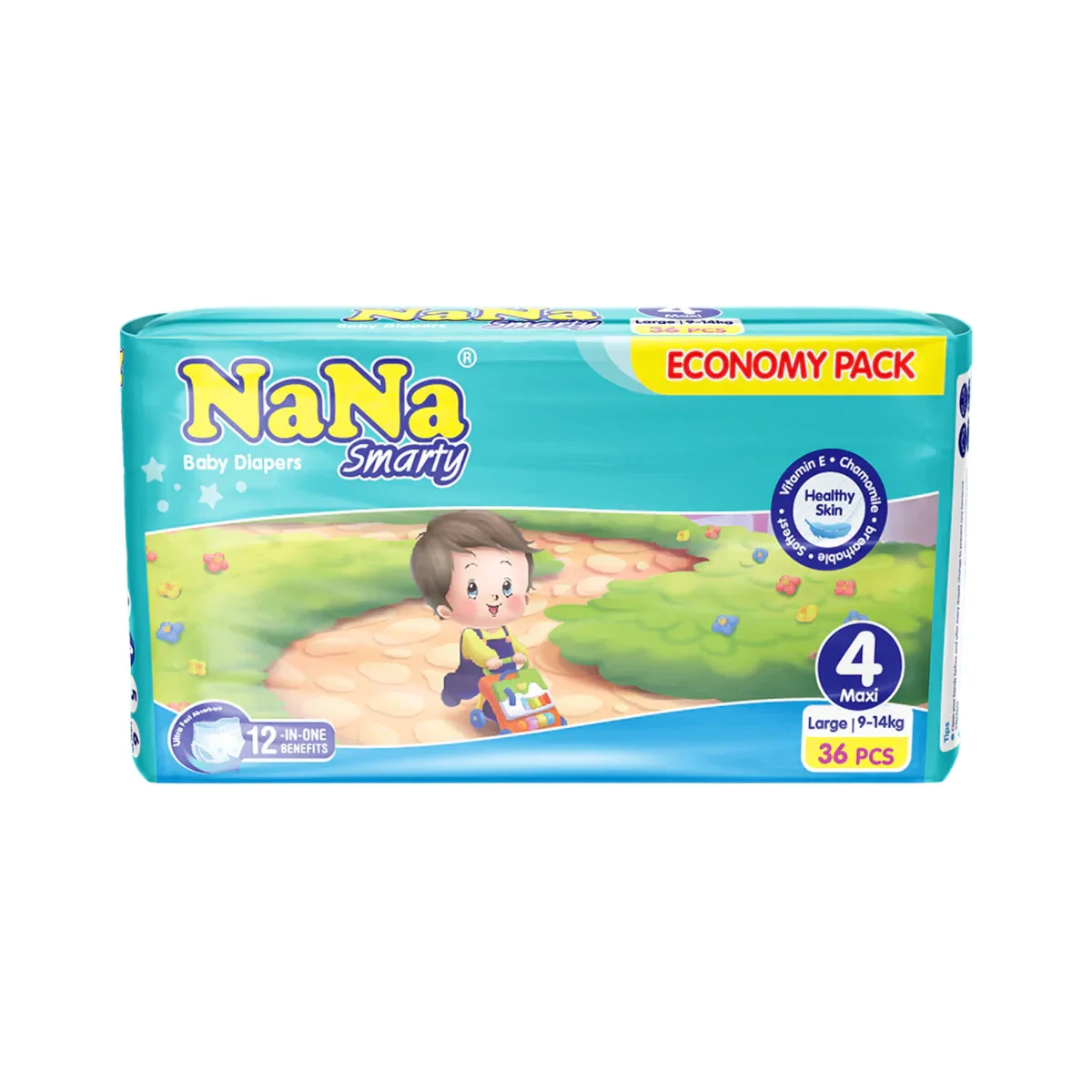 Nana Smarty Diaper 4-L 36P