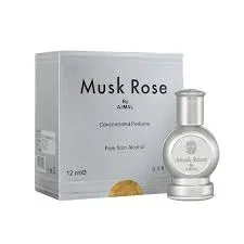 Ajmal Concentrated Perfume Oil Musk Rose 12ML Box