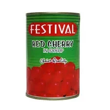 Festival Red Cherry In Syrup 400G