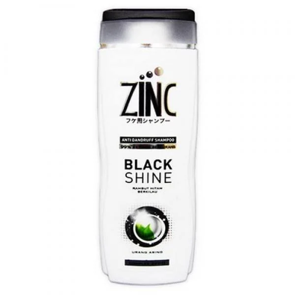 Zinc Shampoo White Black Shine 340ML