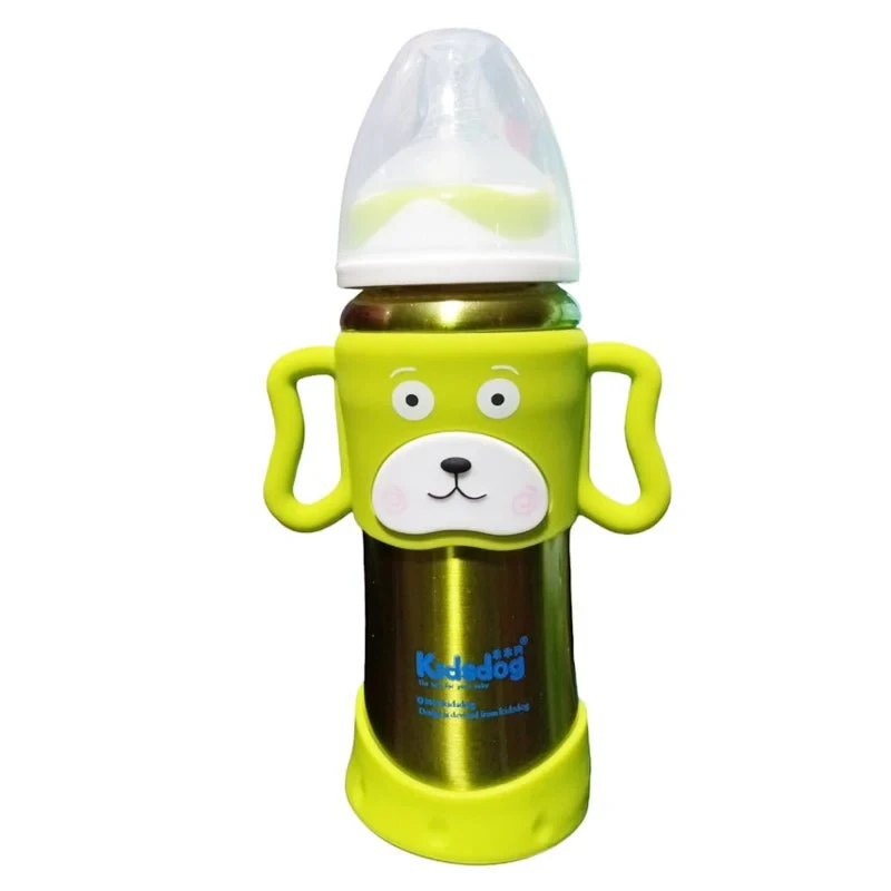 Kids Dog Feeder Handle Steel 220ML