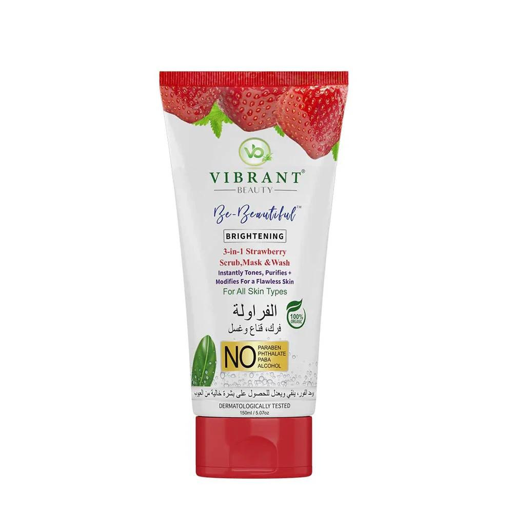 Vibrant Beauty Facial 3in1 Scrub+Mask+Wash 150ML