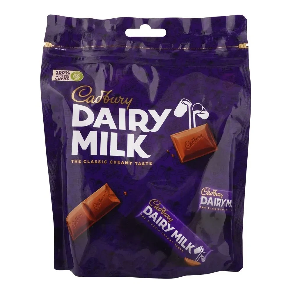 Cadbury Dairy Milk Chocolate Mini Bars Pouch Pk 160G