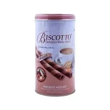 Biscotto Wafer Rolls Chocolate Hazelnut 370G