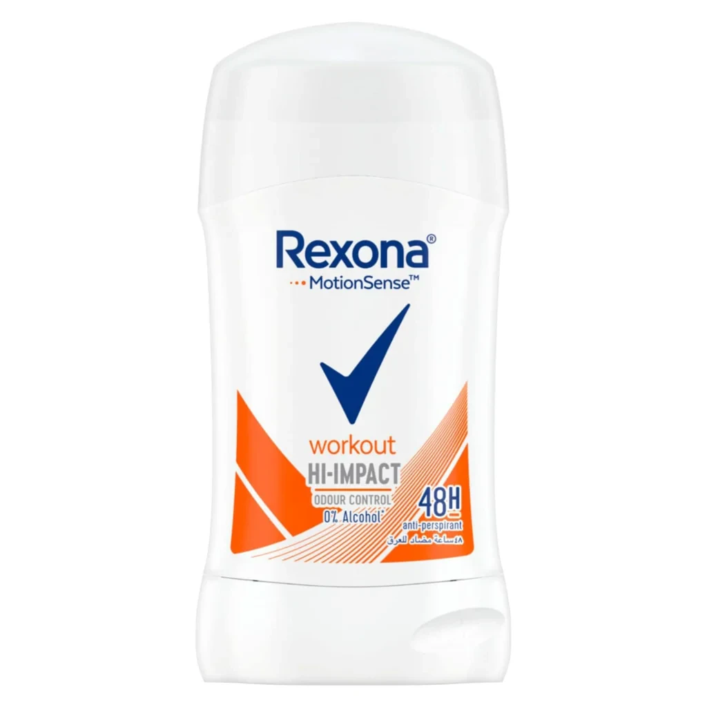 Rexona Deodorant Stick Workout Hi-Impact 40G