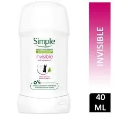 Simple Deodorant Stick Invisible 40ML