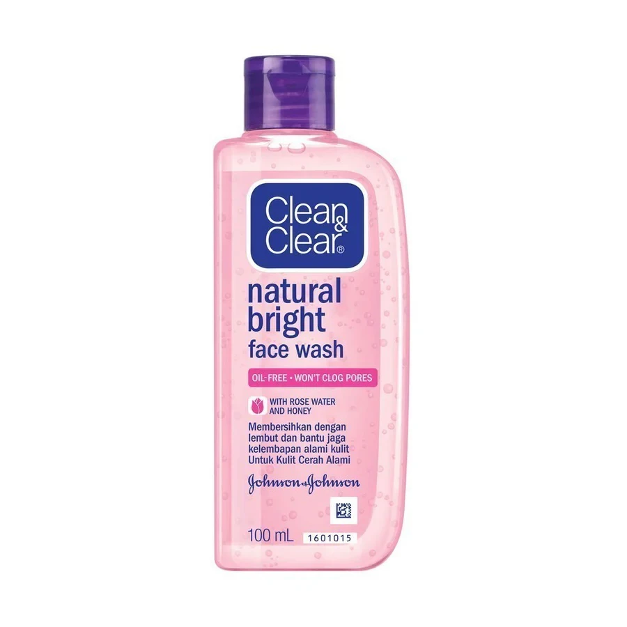 Clean And Clear Face Wash Natural Bright 100ML