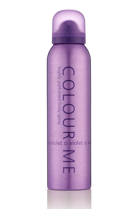 Colour Me Deodorant Body Spray Violet 150Ml