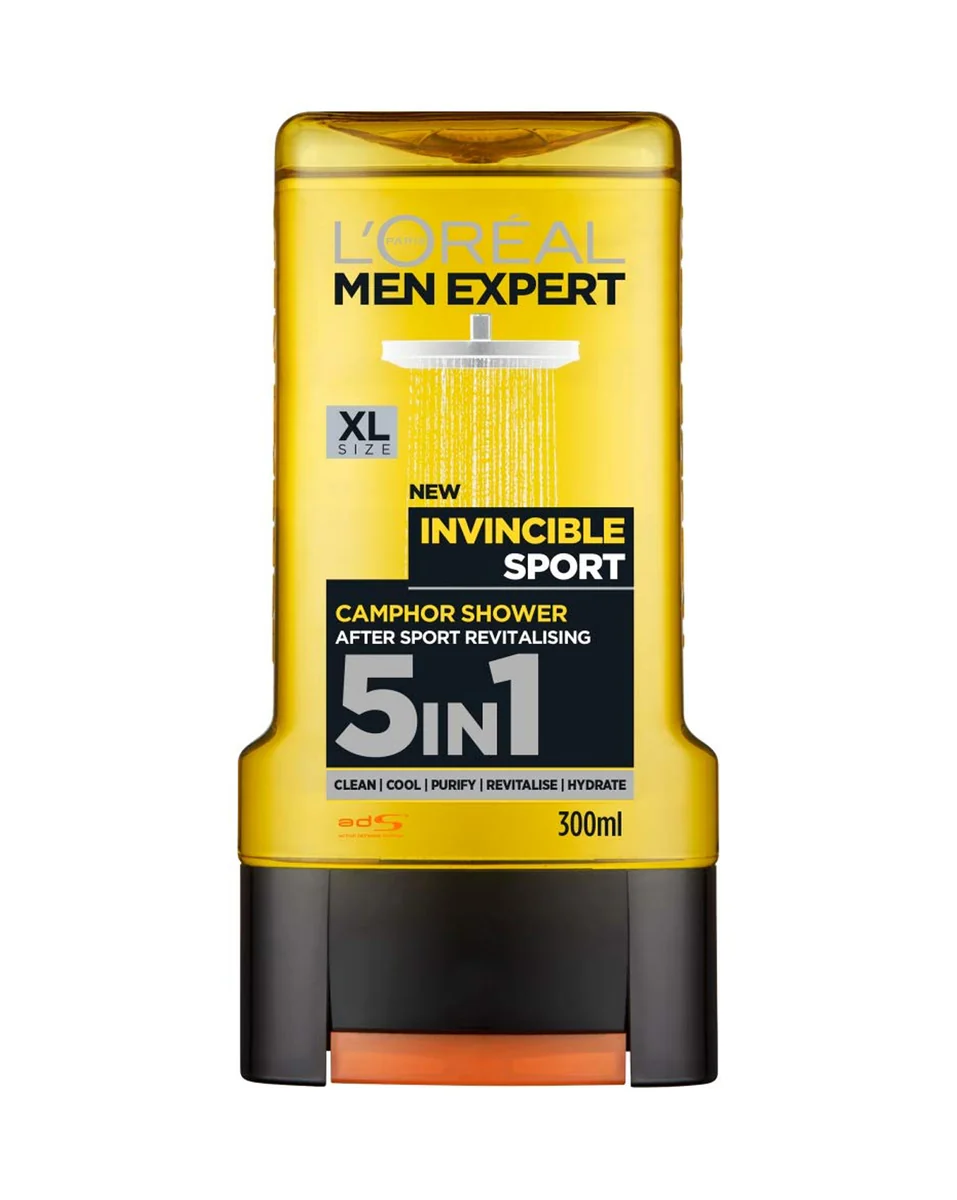 Loreal Body Wash Men Expert Invincible Sport 300Ml