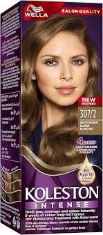 Wella koleston Color Intense 307-2 Matt Medium Blonde