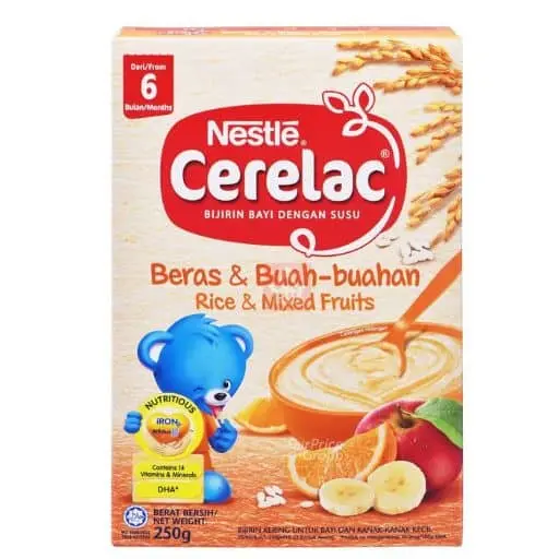 Nestle Cerelac Rich And Mixed Fruits 250G