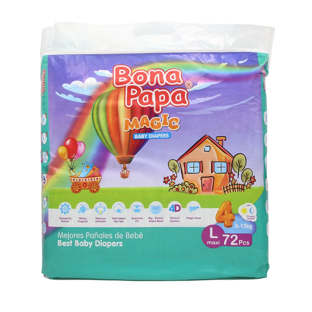 Bona Papa Diaper 4-L 72P