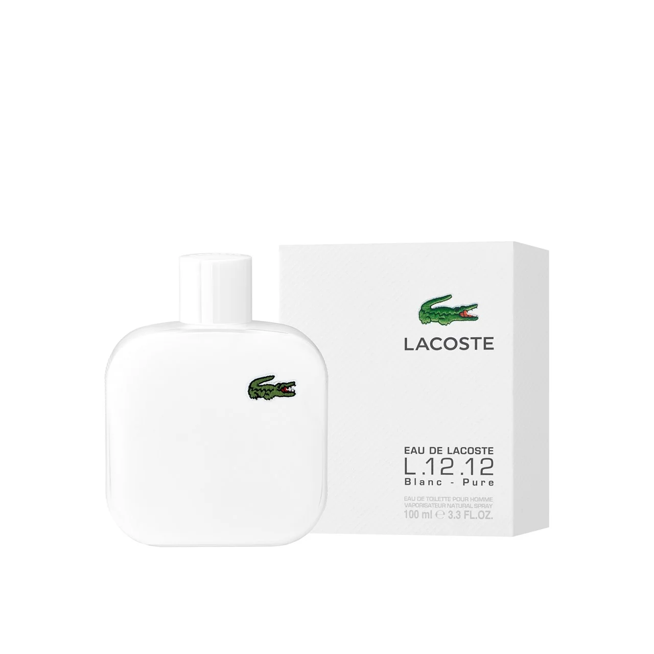 Lacoste Eau De Toilette Blanc Pour L12.12 Homme 100ML