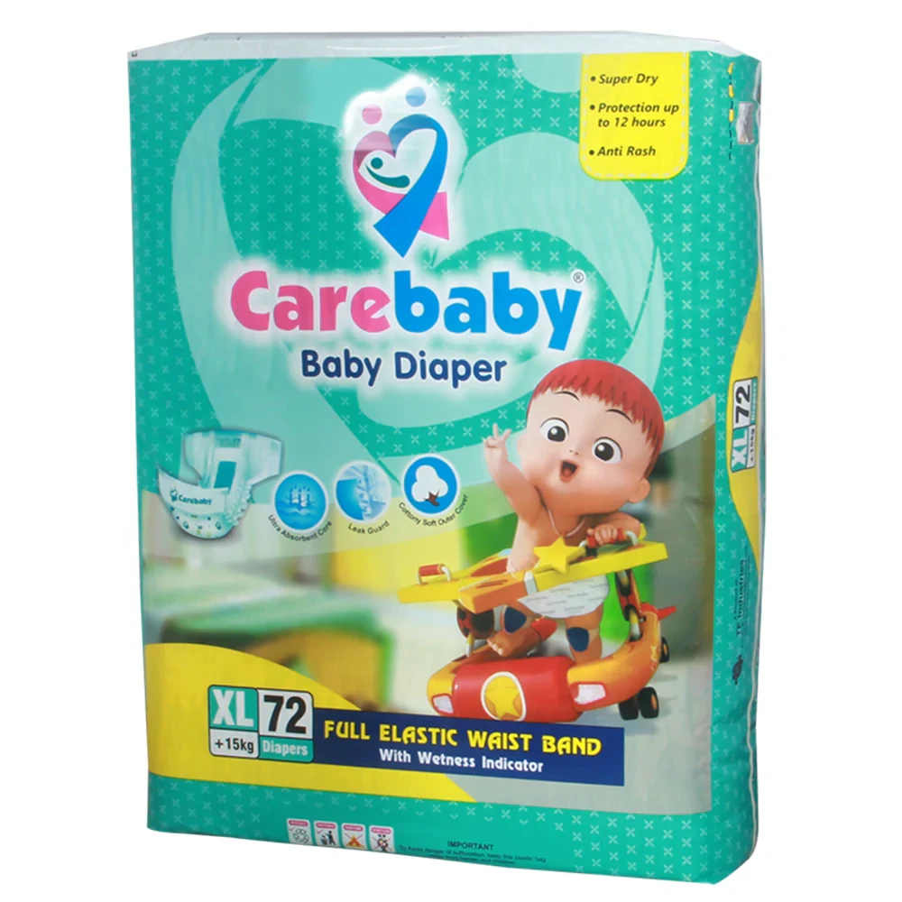 Carebaby Diapers 5-XL 72PCS