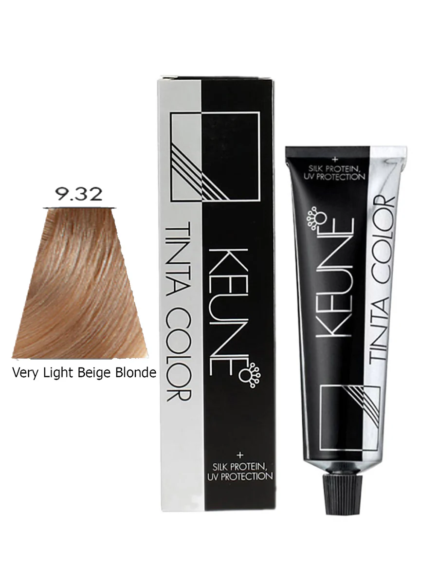 Keune Color Tinta 9.32 Very Light Beige Blonde