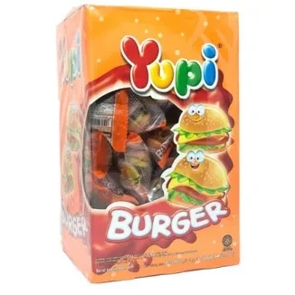 Yupi Burger Jelly Box 576G