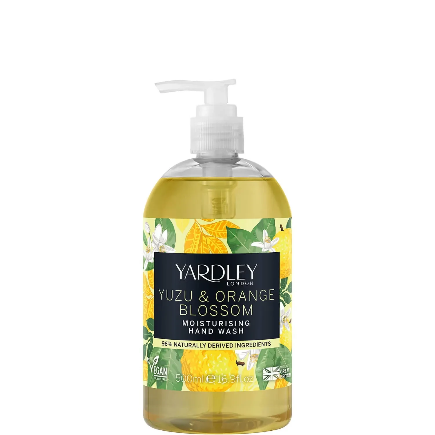 Yardley Hand Wash Orange 500ML