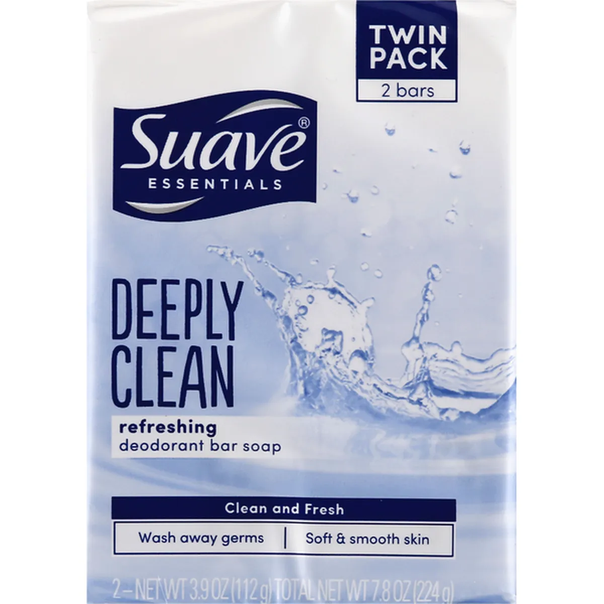 Suave Soap Deep Clean 112G