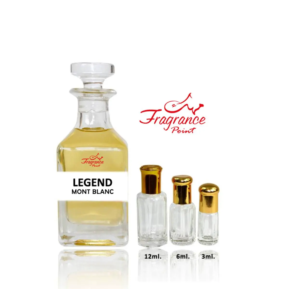 Mont Blanc Perfume Oil Legend Pour Homme French Parfex 12ML