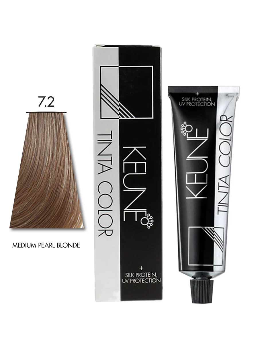 Keune Color Tinta 7.2 Meduim Pearl Blonde