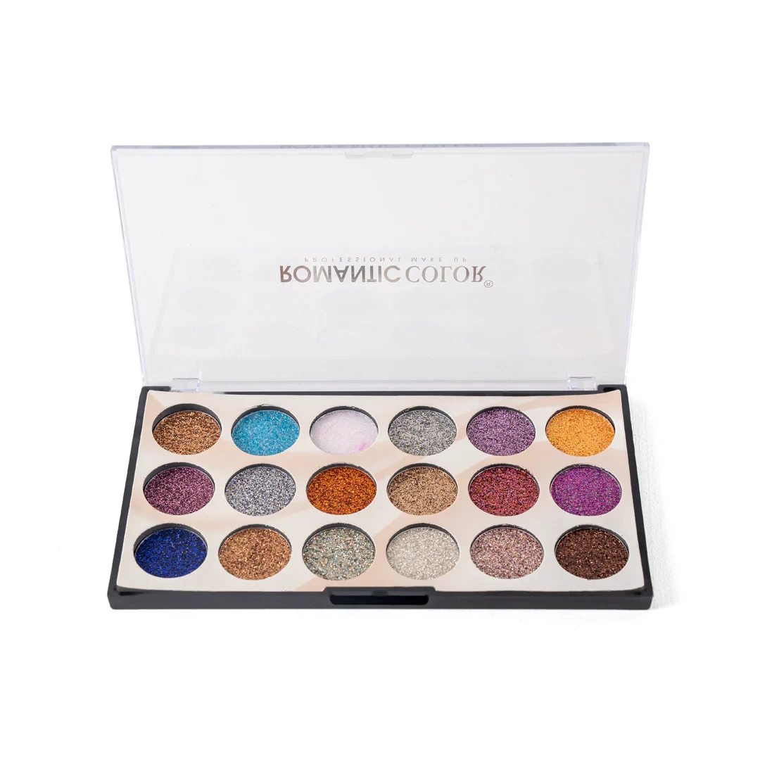 Romantic Color 18C Glitter Palette RC6657 01