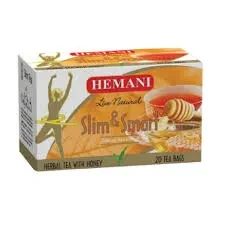 Hemani Green Tea Bags Slim Honey 20P