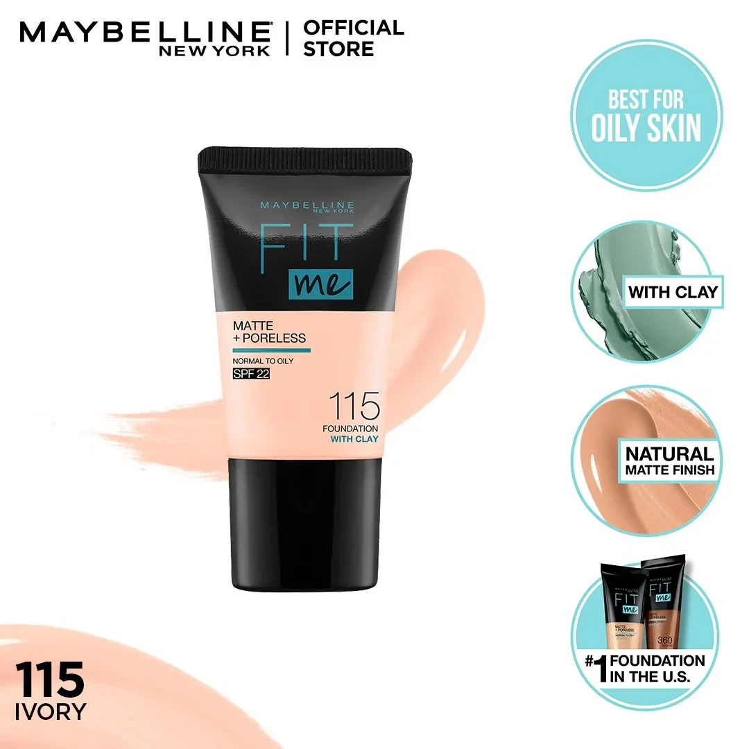 Maybelline Foundation Fit Me Tube 115 18ML