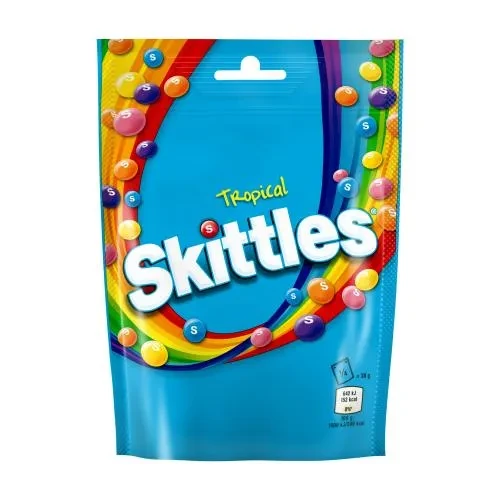 Skittles Pouch Tropical 136G