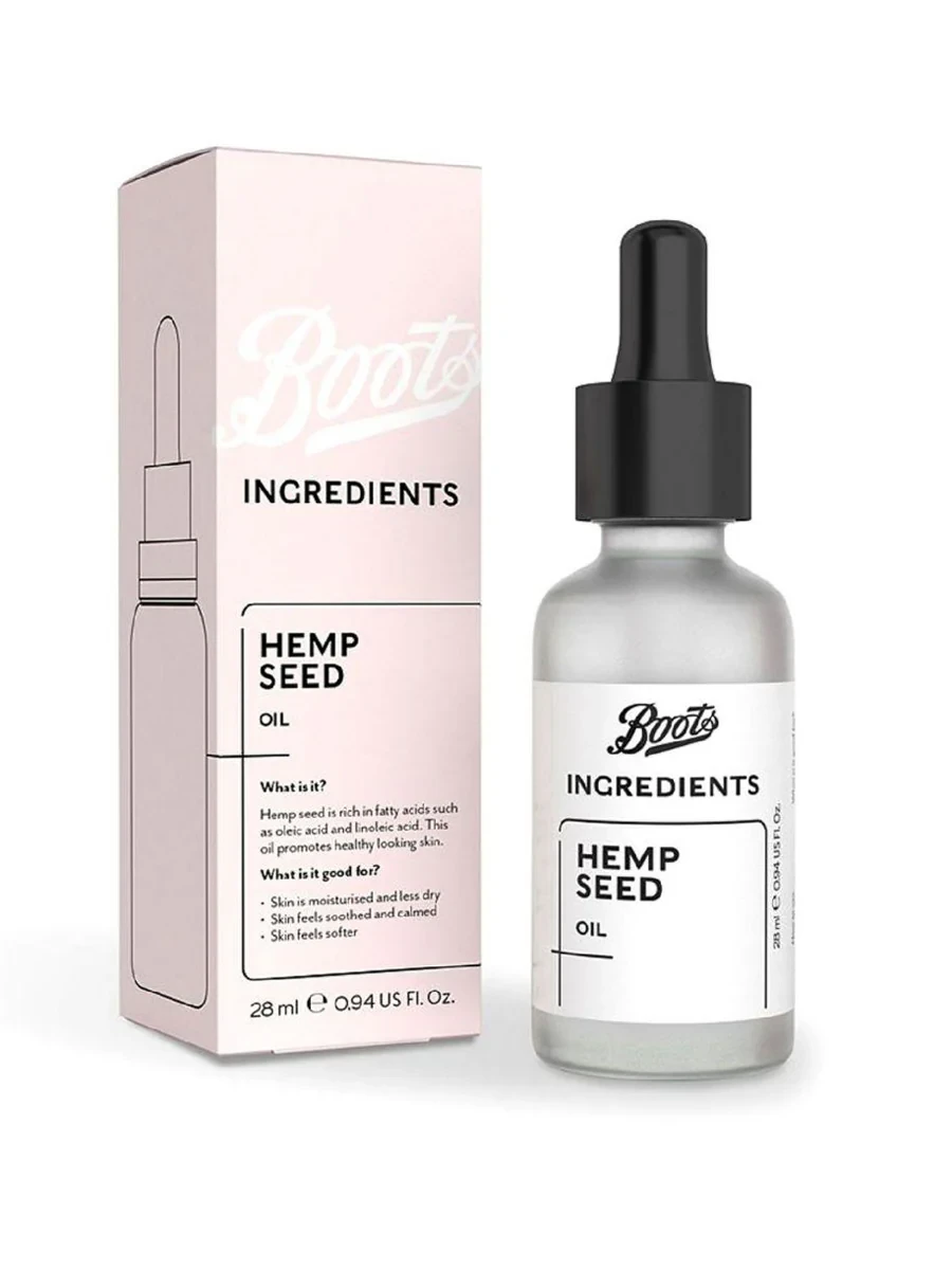 Boots Face Serum Hemp Oil 28ML