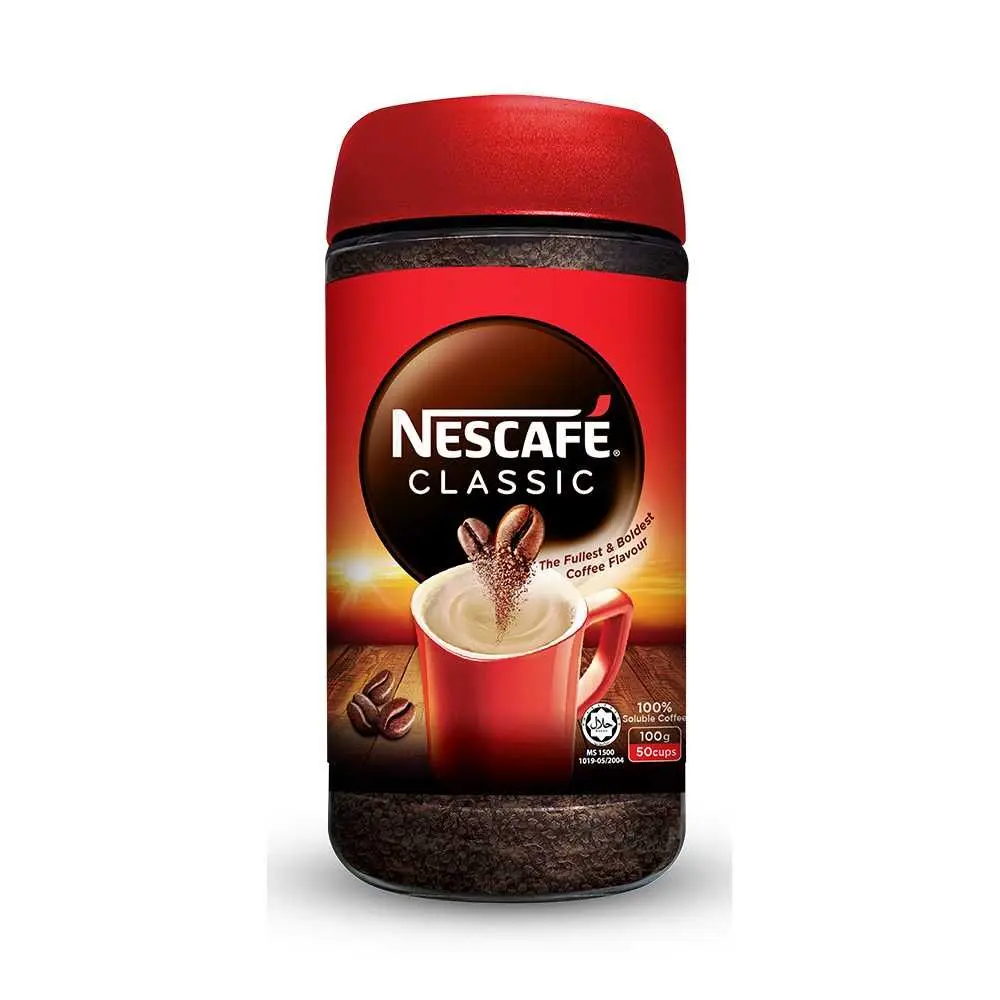 Nestle Nescafe Classic Red 100G Pk