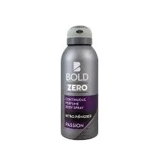 Bold Deodorant Body Spray Zero Passion 120ML