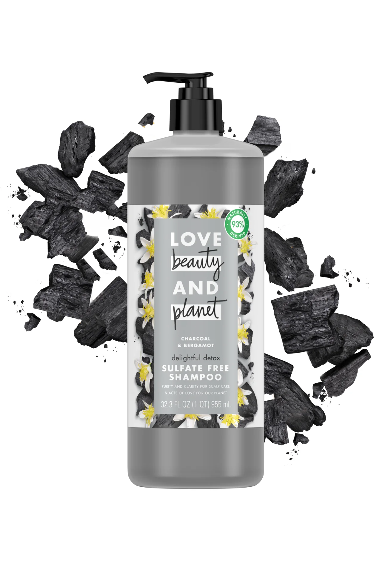 Love Beauty And Planet Shampoo Charcoal 400ML