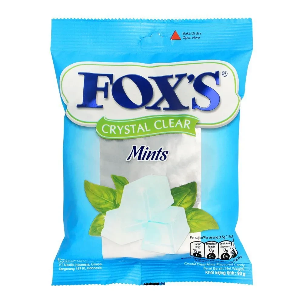 Fox Candies Pouch  Mints 90G