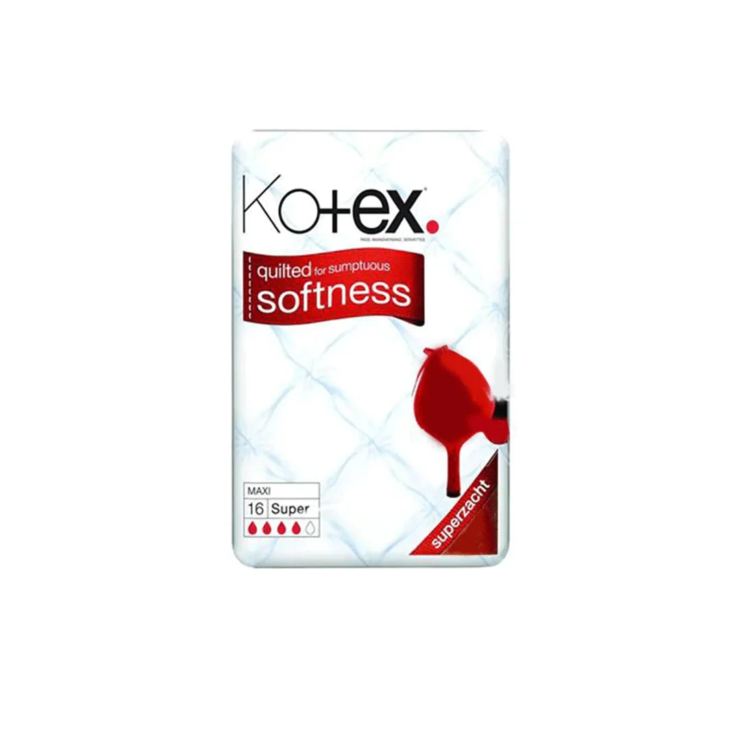 Kotex Pads Maxi Super Softness 16PC