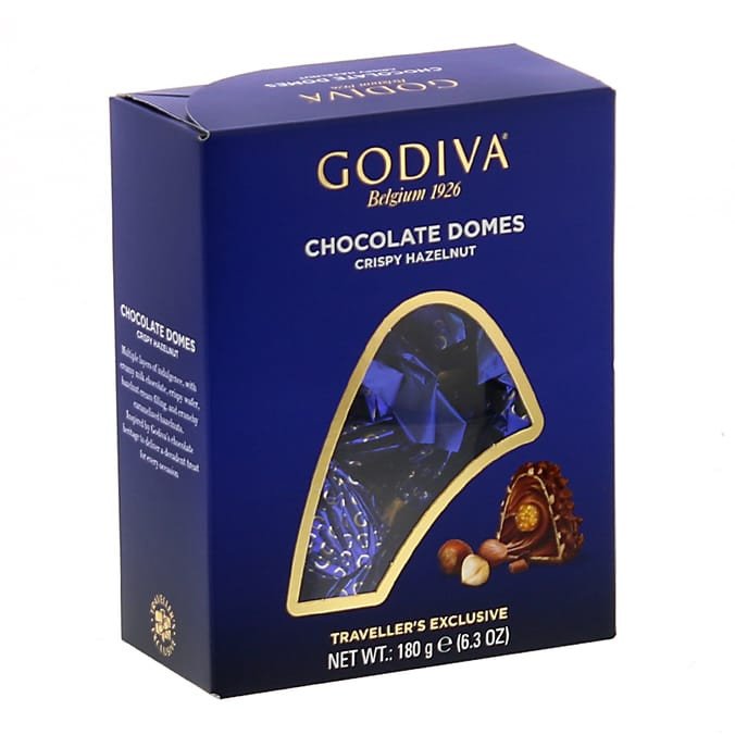 Godiva Chocolate Domes Travellers Box 180G