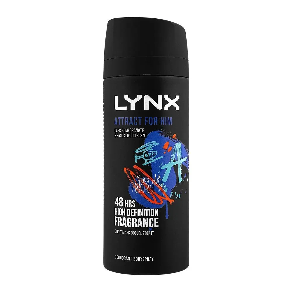 Lynx Deodorant Body Spray Attract For Him 150ML