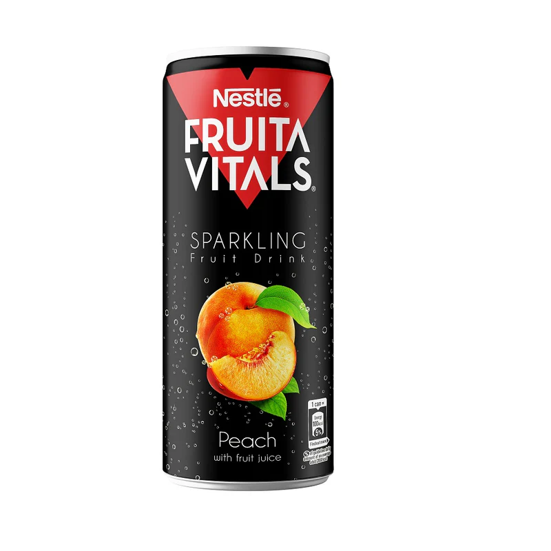 Nestle Fruita Vitals Sparkling Peach Juice 250ML