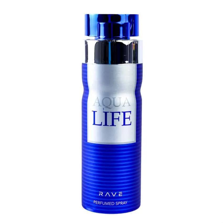 Rave Perfume Body Spray Aqua Life 200ML