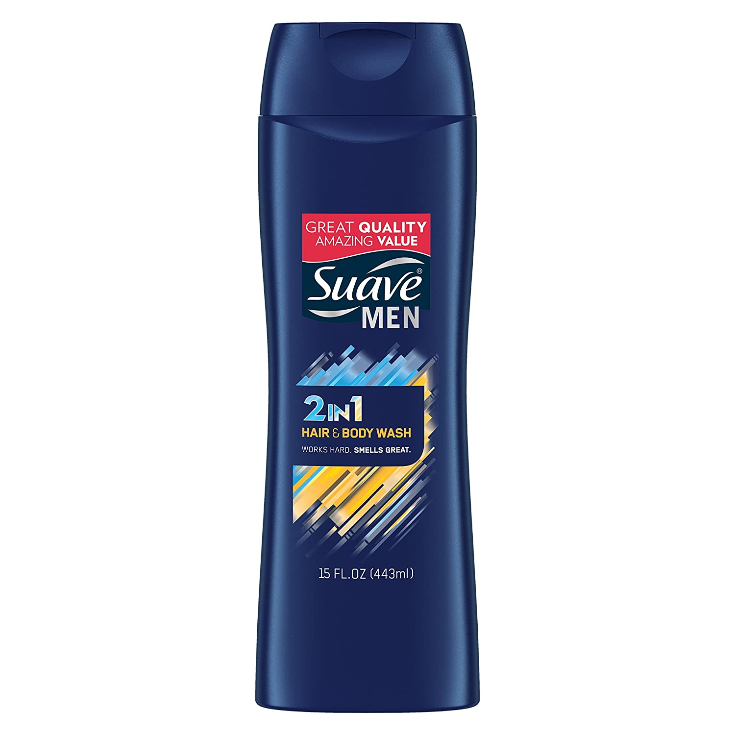 Suave B-Wash Men 2 in1 443ML