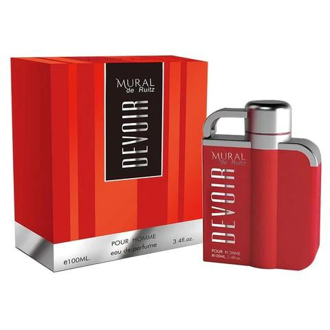 Mural Eau De Perfume Toilette Pour Homme Devoir 100ML