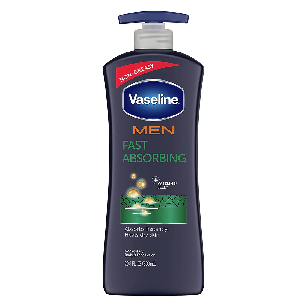 Vaseline Lotion Men Fast Absorbing 600ML