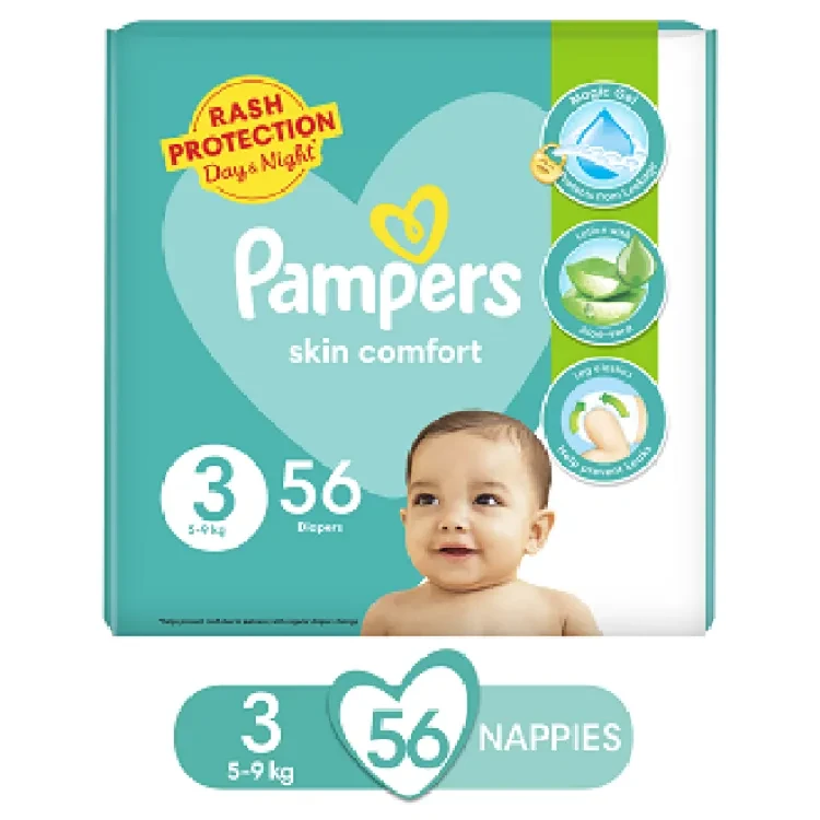 Pampers Diaper 3-M 56P