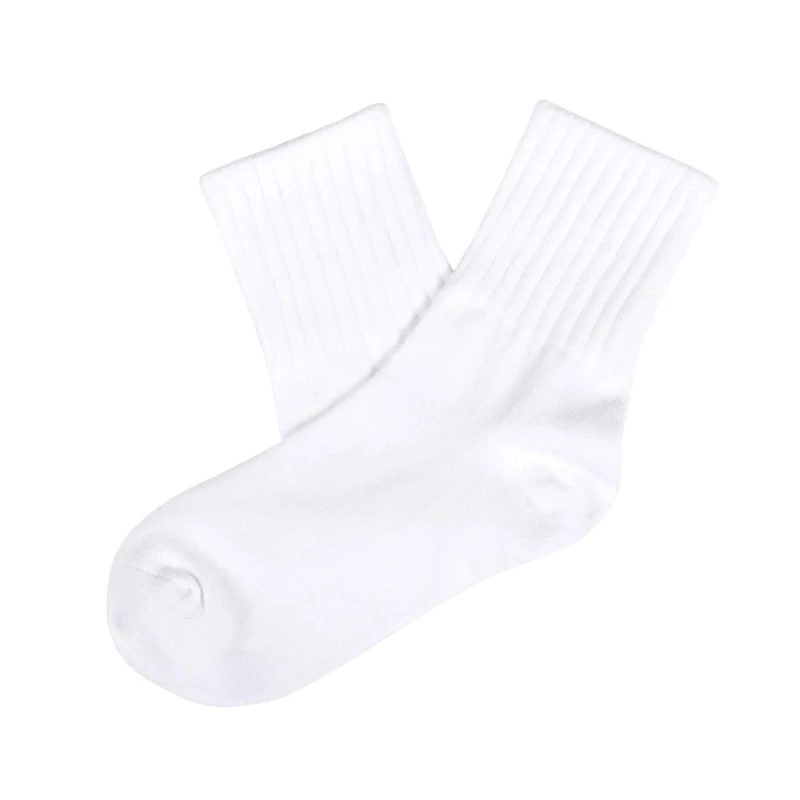 Snow White School Socks White Medium