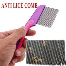 Derunda Anti Lice Metal Hair Comb 002